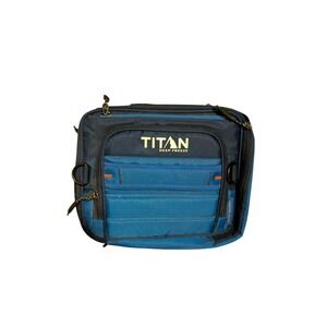 Arctic Zone Titan Deep Freeze Nylon Insulated Lunch Bag Blue